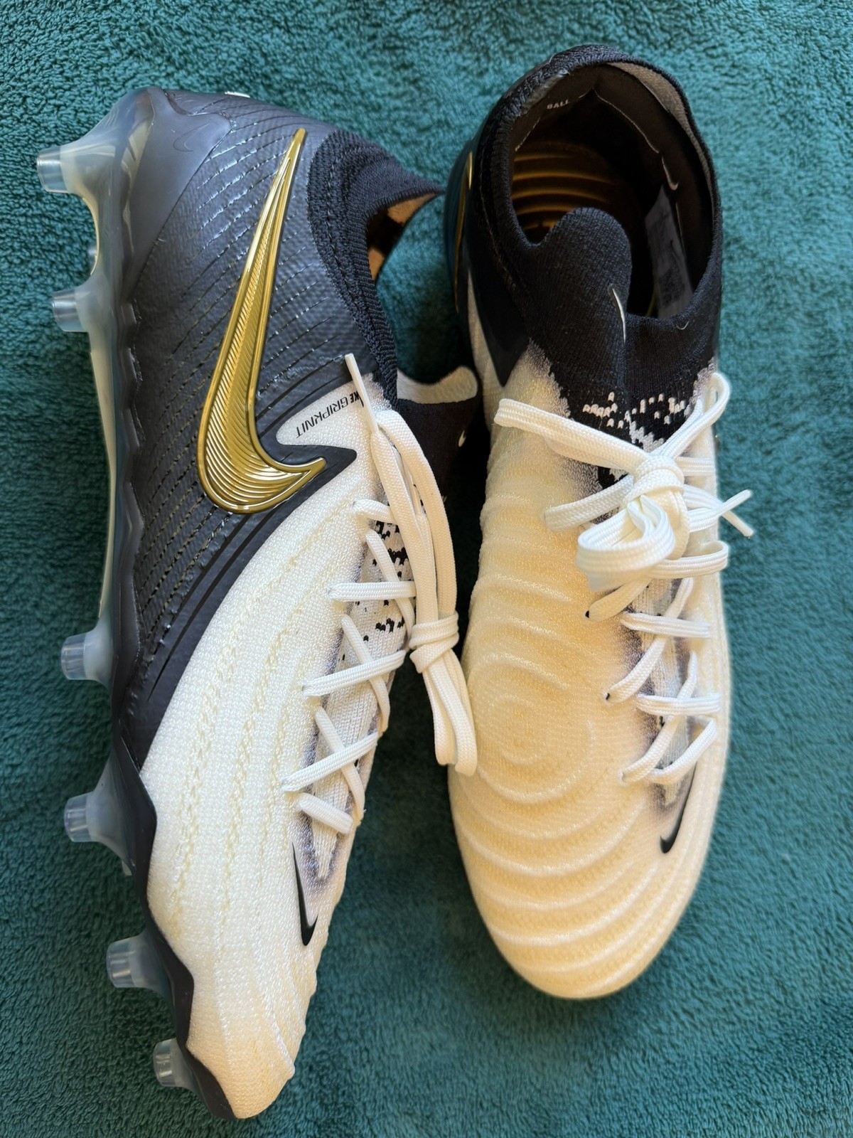 Men's Size 8 Nike Phantom GX 2 Elite AG Pro Gold Soccer cleats FQ8927-100 NEW