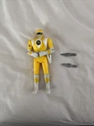 Mighty Morphin Power Rangers 1993 Yellow Ranger Flip Head Vintage**missing gun