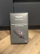 Genuine Aston Martin Battery Conditioner Trickle Charger | UK 3 Pin Plug