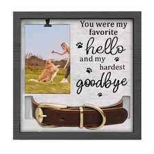 Pet Memorial Frames for Loss of Dog, in Memory of Dog or Cat Passing Away, Pe...