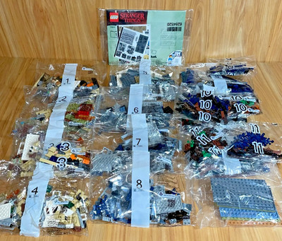 LEGO Stranger Things - The Upside Down 75810 - New & Sealed Bags (No box)