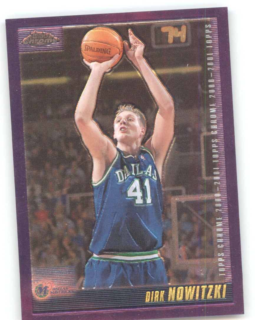 2000-01 Topps Chrome #13 Dirk Nowitzki