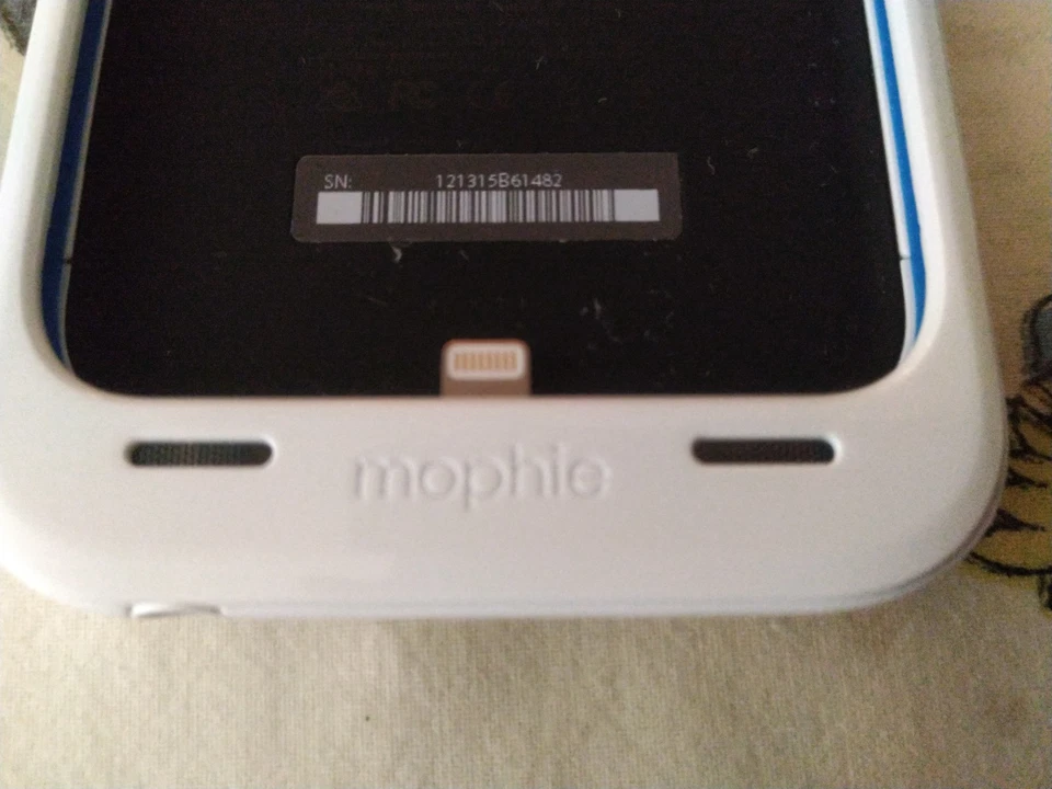 Mophie Juice Pack Capa Bateria iPhone 7 - Lote Punho de Telefone Mármore - Imagem 4 de 4