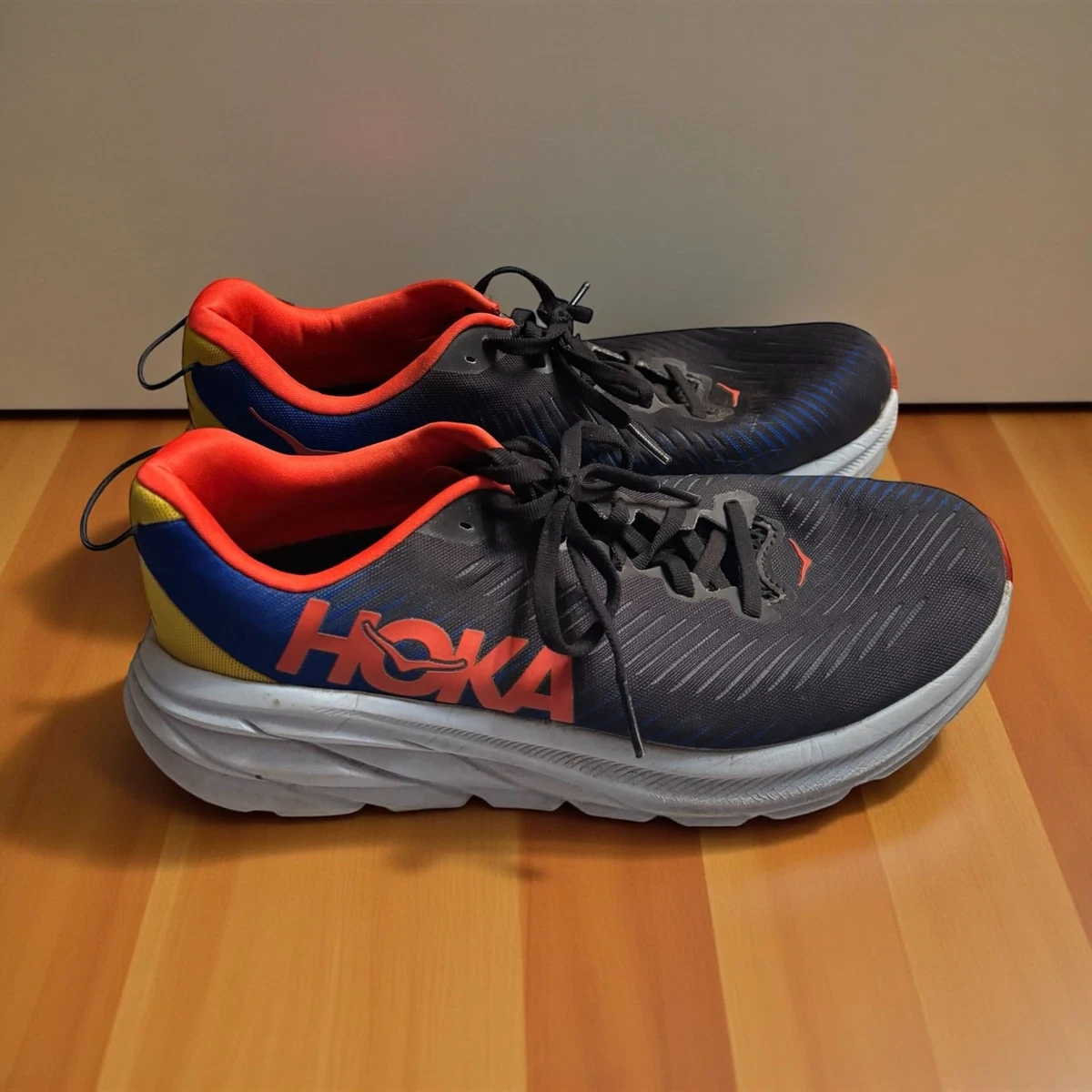 スパイク・シューズ HOKA ONE ONE RINCON3 26.5 Hoka One One HOKA Rincon 3 Black Dazzling Blue for sale | eBay