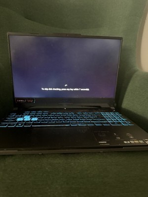 ASUS TUF A15 FA507R  RYZEN 7 6800H 16GB DDR5 512GB SSD 4GB RTX 3050 Ti EXCELLENT