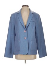 Avoca Women Blue Wool Blazer 5