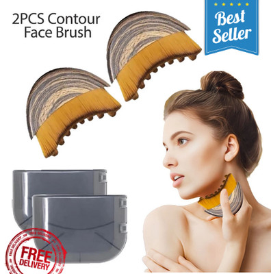 Lymphatic Contour Face Brush Dry Brushing Face Brush, Lymphatio Drainage Massage