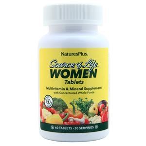 Nature's Plus Source of Life Women  60 tabs