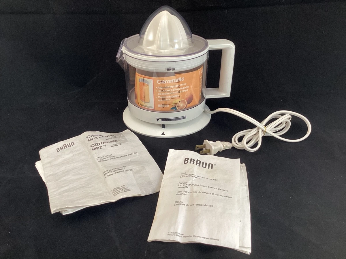 新品 ビンテージ ブラウン BRAUN Citromatic シトラスジューサー Braun Citromatic for sale | eBay