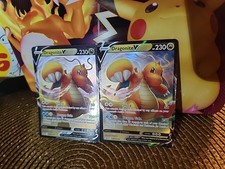 Pokemon Go Dragonite V SWSH154 Lot Of 2