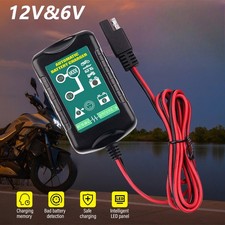 6v 12v Automatic Battery Charger Maintainer Trickle Float For Motorcycle Truck