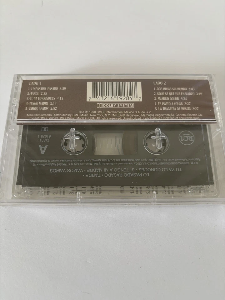 Julio Preciado Y Su Banda Tu Ya Lo Conoces Cassette Tape 1998 NEW/NUEVO - Image 3 of 3