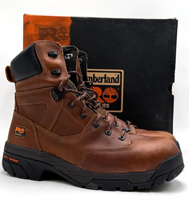 Timberland PRO HELIX Men's NEW High-Performance Work Boots Brown US Size 13 M