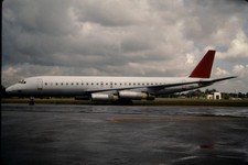 Dia N66656 Douglas DC-8-62(F) 10/1992 35mm gerahmt OP-L7-73