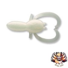 NEW Ecogear Kasago Shokunin Mini Tank Lure 1-1/2 inches #010 Pearl Glow Luminous