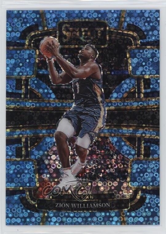 2023 Panini Select Concourse Light Blue Disco Prizm 25/99 Zion Williamson 1p66