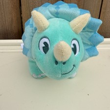 Disney Parks Animal Kingdom Dino Land Dinosaur Plush Triceratops Green