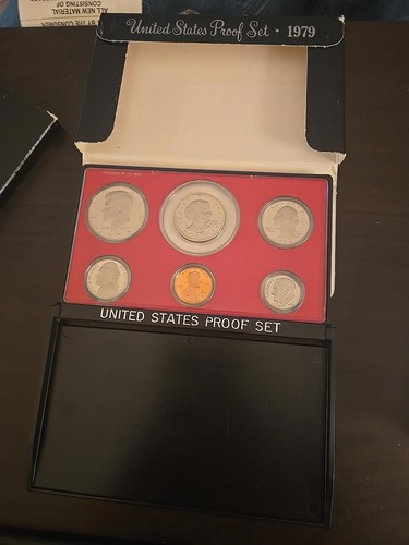 1979 Clad Proof Set Type 1 U.S. Mint Government Packaging OGP