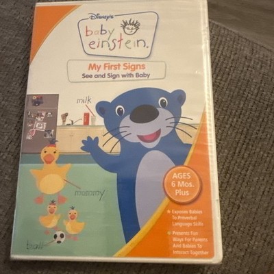 Baby Einstein: My First Signs (DVD, 2007) See & Sign With Baby - NEW SEALED