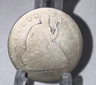 1866 Seated Liberty Half Dollar  Scarce