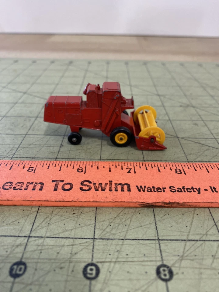 Vintage Matchbox Claas Combine Harvester farm toy FREE shipping! - Image 2 of 4