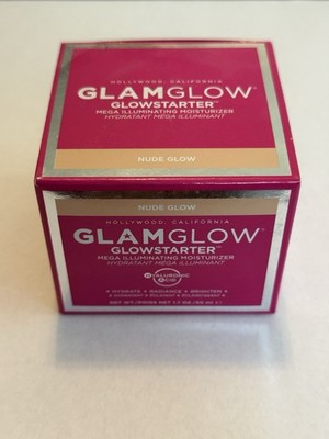 GlamGlow Glowstarter Mega Illuminating Moisturizer Nude Glow 1.7oz New In Box