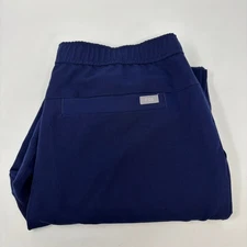 FIGS Technical Collection Mens Large Blue Stretch Waist Jogger Scrub Pants