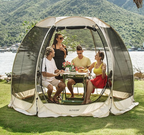 Canopy Outdoor Screen Tent – Instant Pop-up Screen Room Tent – Large Screen H...