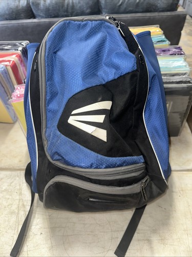 Easton Game Ready Baseball Softball Rucksack Schlägertasche grau blau schwarz - Bild 1 von 9