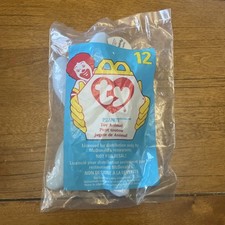  12 Peanut The Elephant 1998 McDonald's Ty Teenie Beanie Babies New In Bag