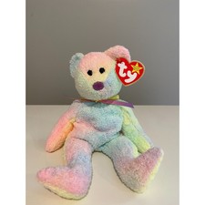 TY Vintage Beanie Baby GROOVY The Tie-Dye Bear - NWT