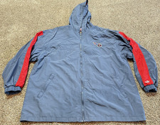 Chaqueta cortavientos Tennessee Titans Pum para hombre talla XL logotipo trasero sudadera con capucha PUMA