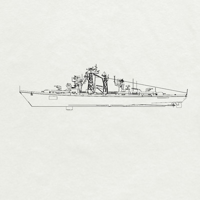 MRY-SFW SSC195 1/2000 Soviet SN Alligator-class Project 310 Landing Ship Tank