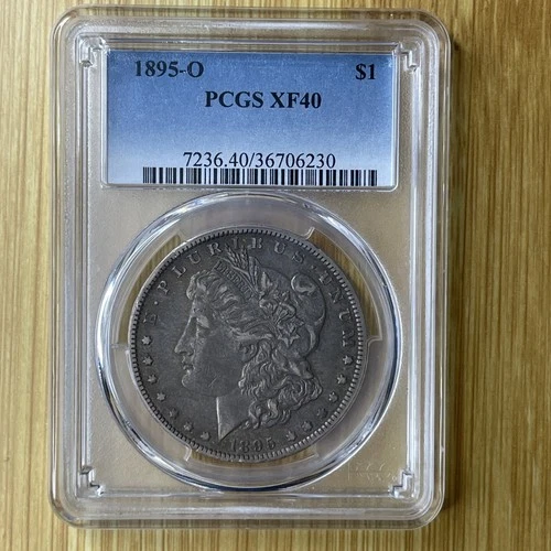 1895-O Key Date $1 Morgan Silver Dollar PCGS XF40