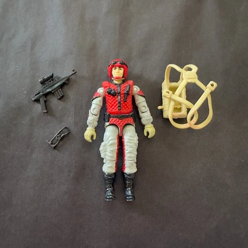 1987 HASBRO GI JOE CRAZYLEGS v1 FIGURE 100% COMPLETE TIGHT SUPER CLEAN MT-/MT🔥