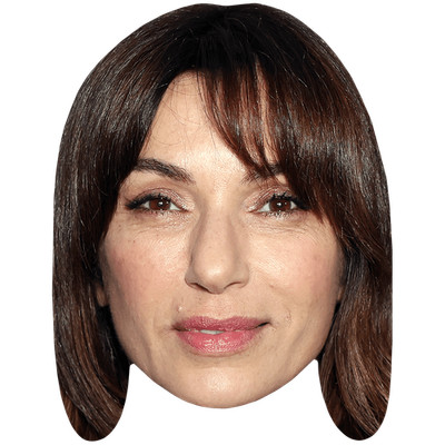 Aure Atika (Fringe) Celebrity Mask, Flat Card Face, Fancy Dress Mask