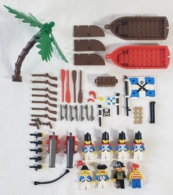 Lego Eldorado Fortress 6276 Pirates Imperial Soldiers 100% Complete Set 10320