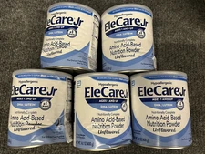 5 cans EleCare Jr Unflavored DHA LUTEN junior formula - dented - 6/2026+