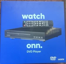 ONN DVD Player With Remote Control And HDMI Cable Black 100008761 - NEW IN BOX