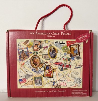 American Girls Puzzle 500 Pieces 2004 Hallmark Kit Addy Kirsten Fast Ship