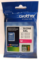 Brother Genuine LC3029M Magenta Extra High Yield Ink Cartridge Exp 10/2023