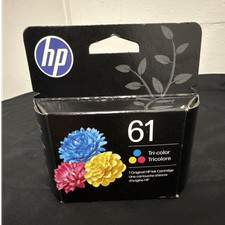 HP 61 Tri-Color Genuine/Original Ink Cartridge Inkjet For HP Printers