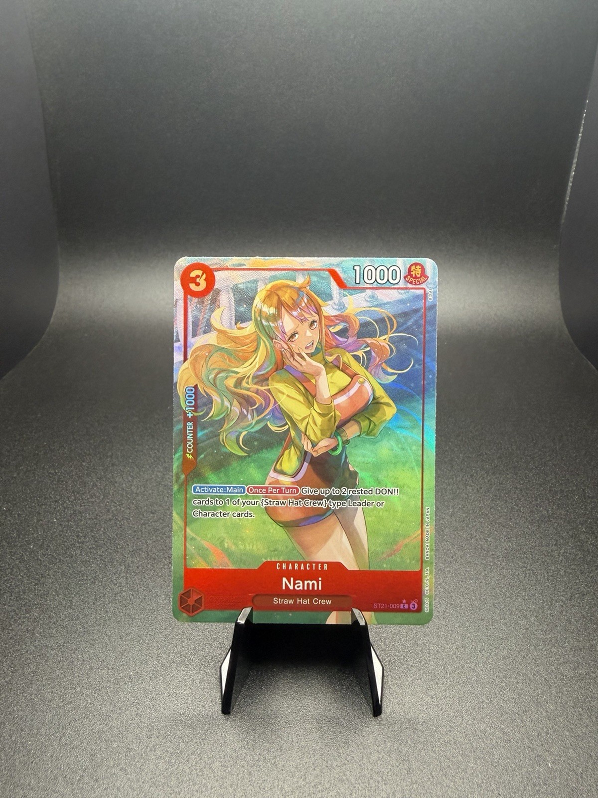 Bandai Nami (Parallel) ST21-009 Starter Deck EX: Gear 5 Foil One Piece