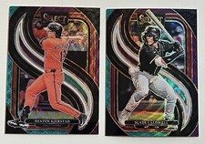 HESTON KJERSTAD, SLADE CALDWELL RC Prospect 2025 Select Premier TRI-COLOR PRIZM