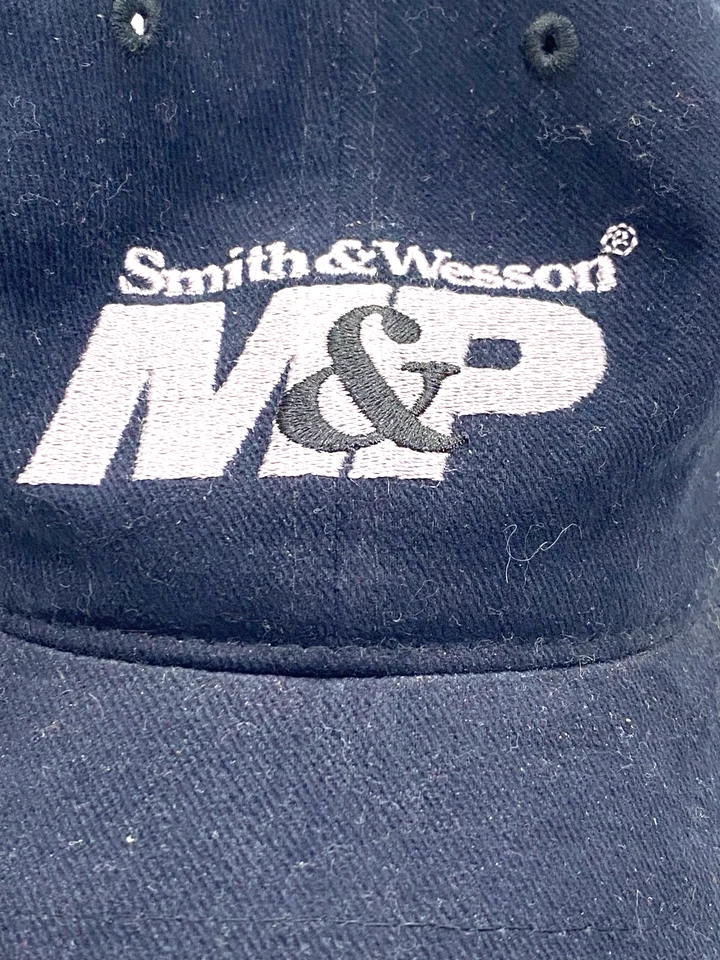 Шляпа Smith & Wesson кепка ремень сзади черная тонкая настройка машины вышитые мужские - Изображение 2 из 4