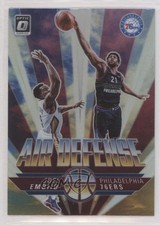 2021-22 Panini Donruss Optic Air Defense Holo Prizm Joel Embiid #5 3pu
