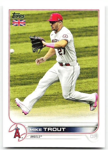 🔥 2022 Topps UK Edition #200 Mike Trout
