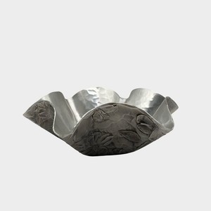 Vintage Wendell August Forge Sculptural Dogwood Blossom Serving Dish, Bowl