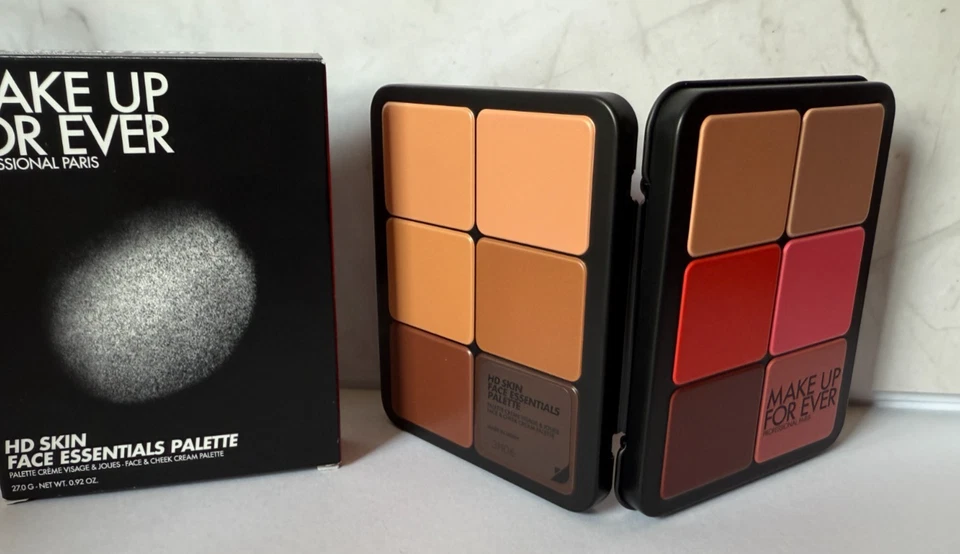 Make Up For Ever HD SKIN FACE ESSENTIALS PALETTE In Harmony 3- Tan To Deep - Image 2 of 4