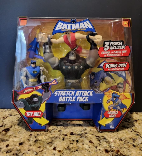 Stretch Attack Battle Pack 2009 BATMAN THE BRAVE AND BOLD Mattel DC MIB NEW